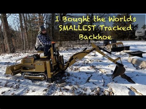 smallest backhoe on the market